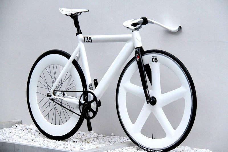 LEADER 735TR WHITE CUSTOM BIKE