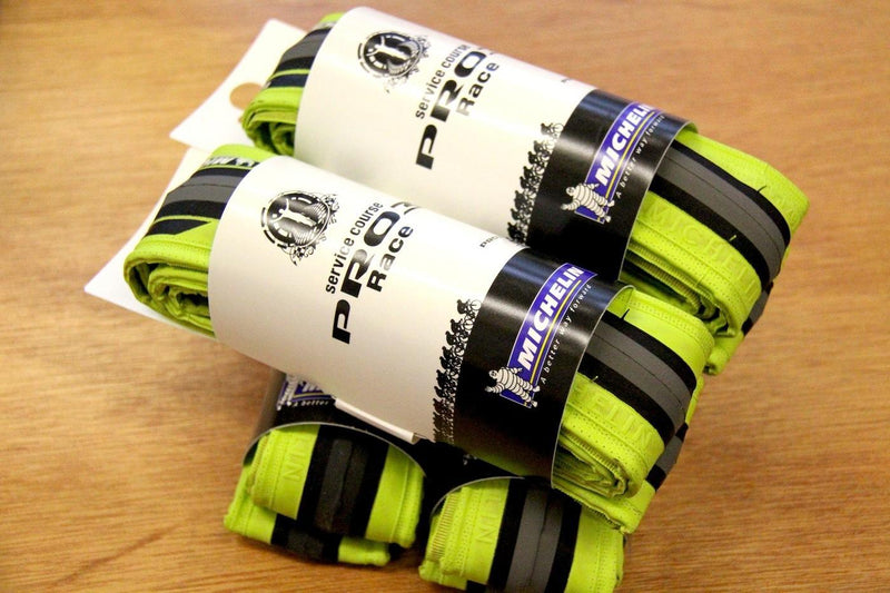 MICHELIN PRO3 deadstock yellow flash in store.