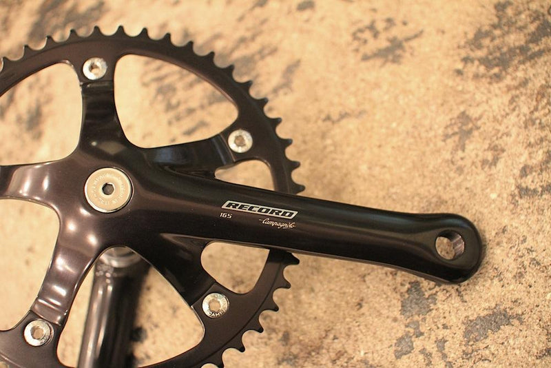 CAMPAGNOLO RECORD PISTA BLACK Crank Set
