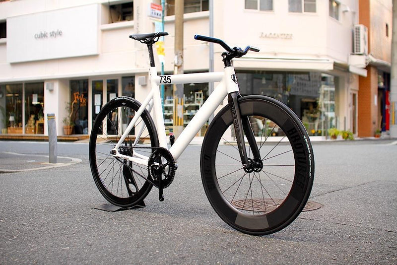 LEADER BIKE 735 WHITE ストリートCUSTOM BIKE !!