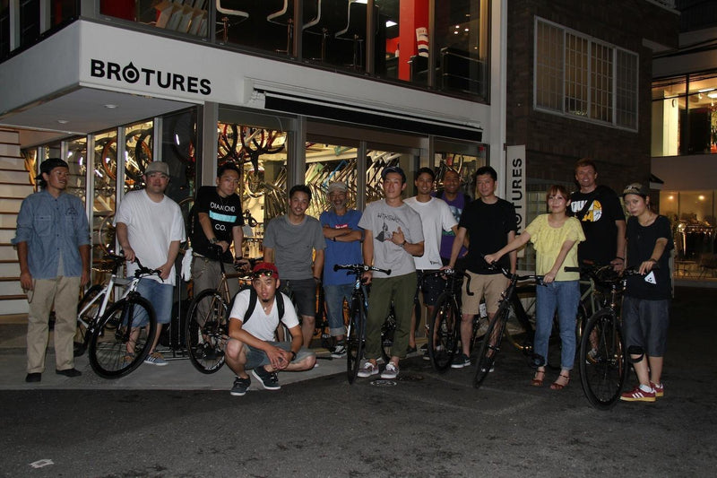 GROUP RIDE①@BROTURES HARAJUKU