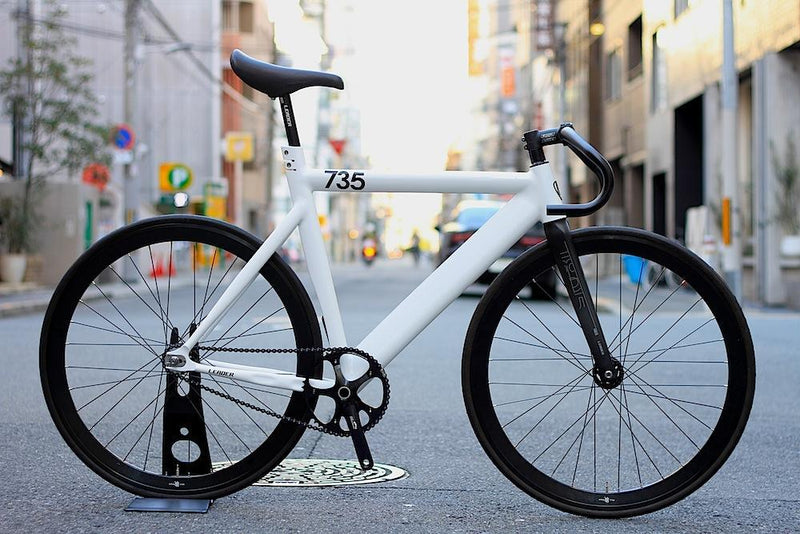 スタンダードにカスタム!!! LEADER BIKES 735TR WHITE.