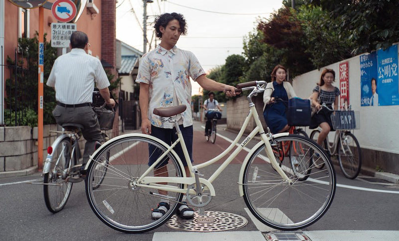 50年、60年代の映画が浮かぶオシャレな一台。