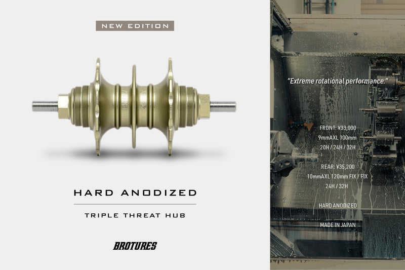 TRIPLE THREAT HUB Hard Anodized Edition