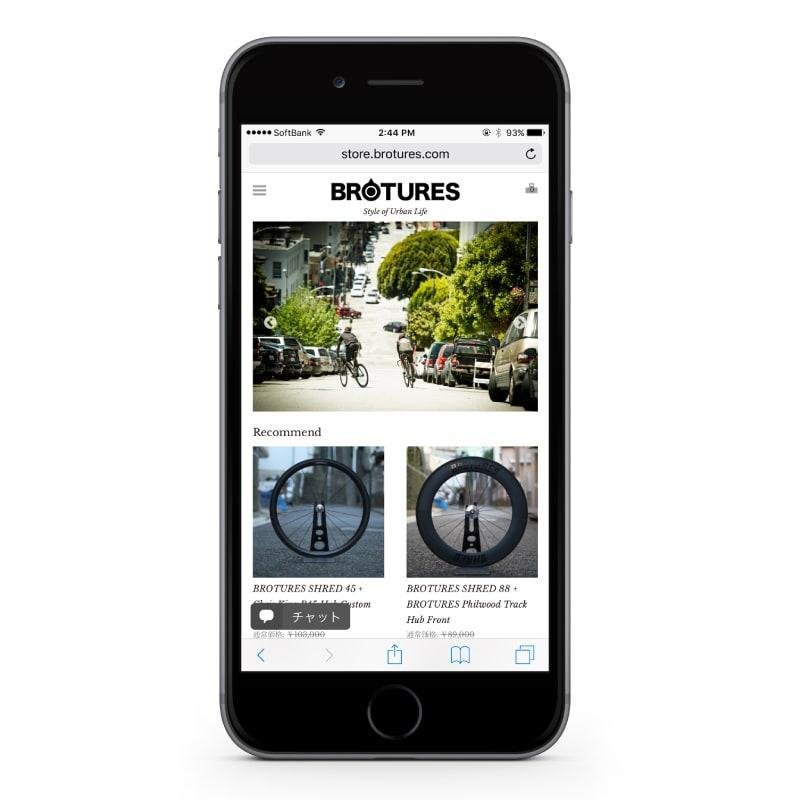ピストバイク通販サイトのマルチフィルターソート機能