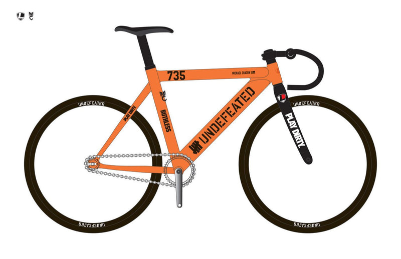 Special Collabo of Michael Chacon x Undefeated x Leader Bike for Red Bull Ride & Style