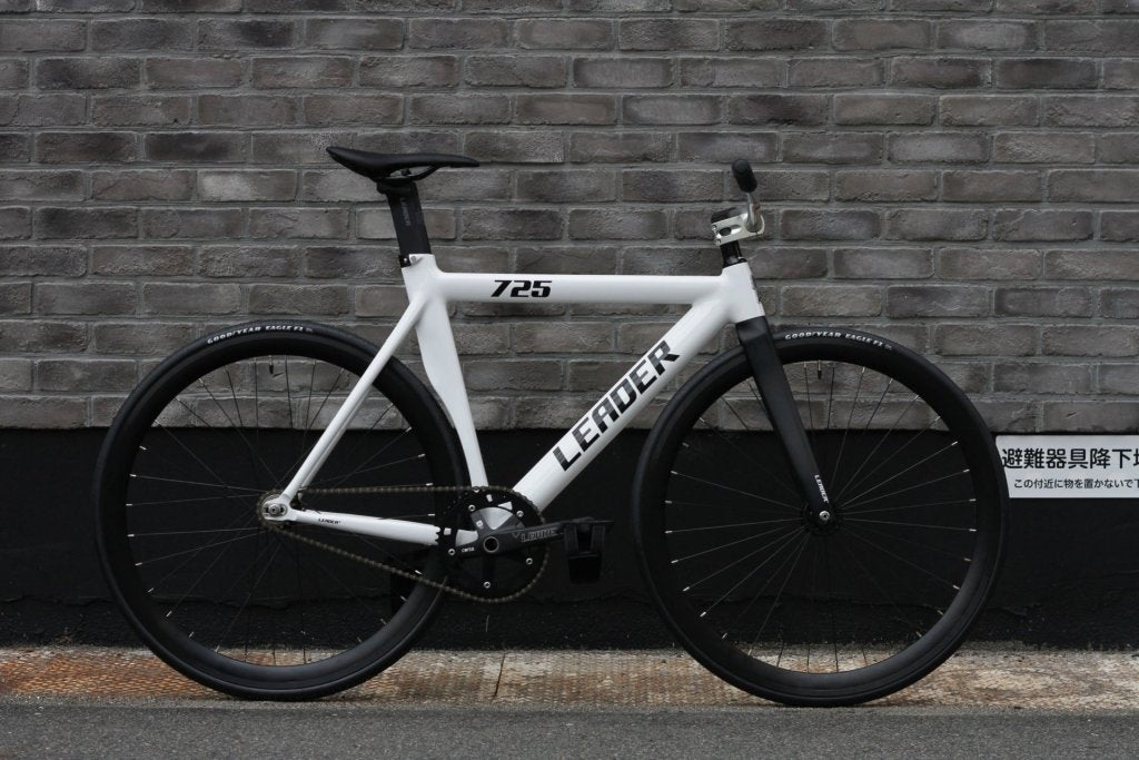 リーダーバイク 725TR VANS風オリジナルカスタム ピスト フレームセット リーダーバイク 725TR VANS風オリジナルカスタム ピスト