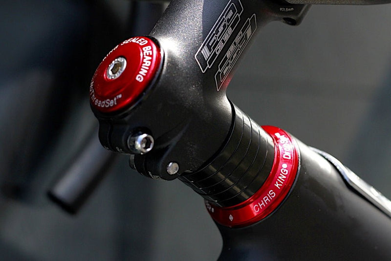 早速CHRIS KING DROP SET2をインストール。LEADER BIEKS735TR