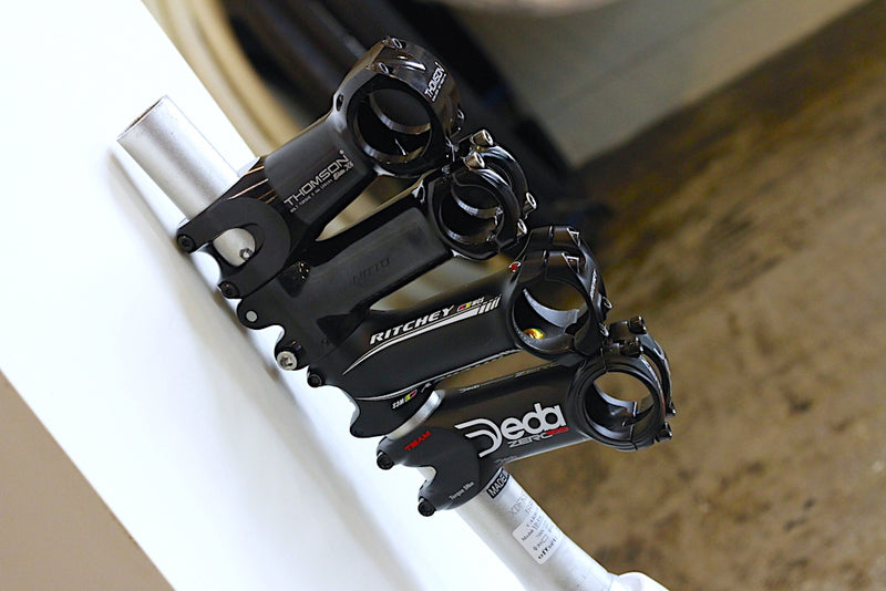 前回の続き。ステムの角度と長さとポジション。