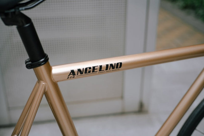 春バイクの一番乗りはアンジー。