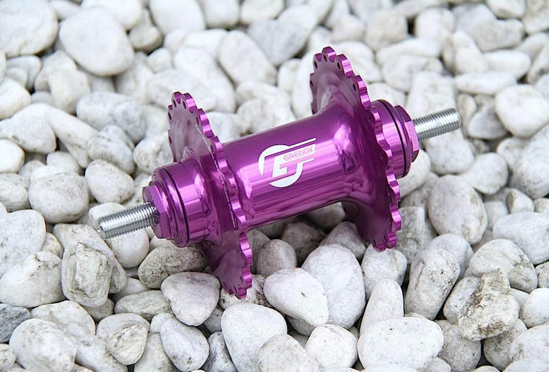 GREDDY Mohawk Hub Purple in stock
