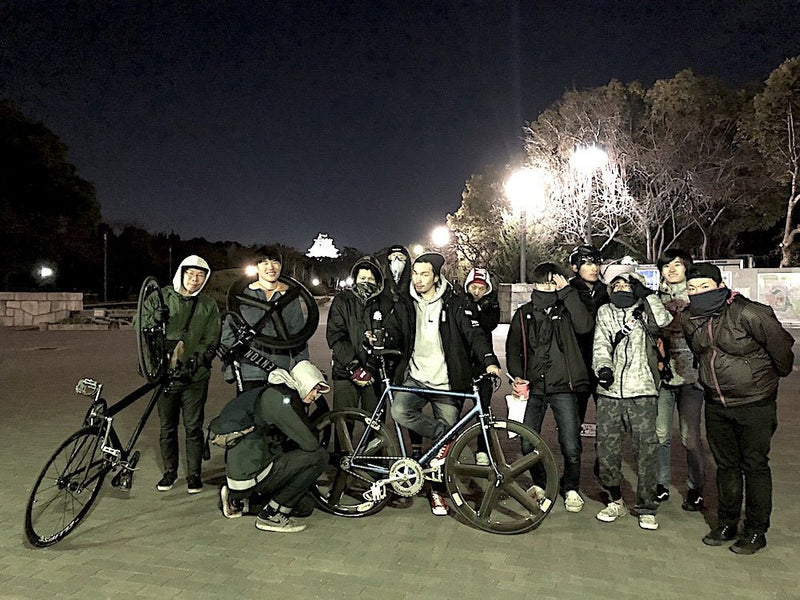 2019年１発目のグループライド。OSAKA CATSTEL