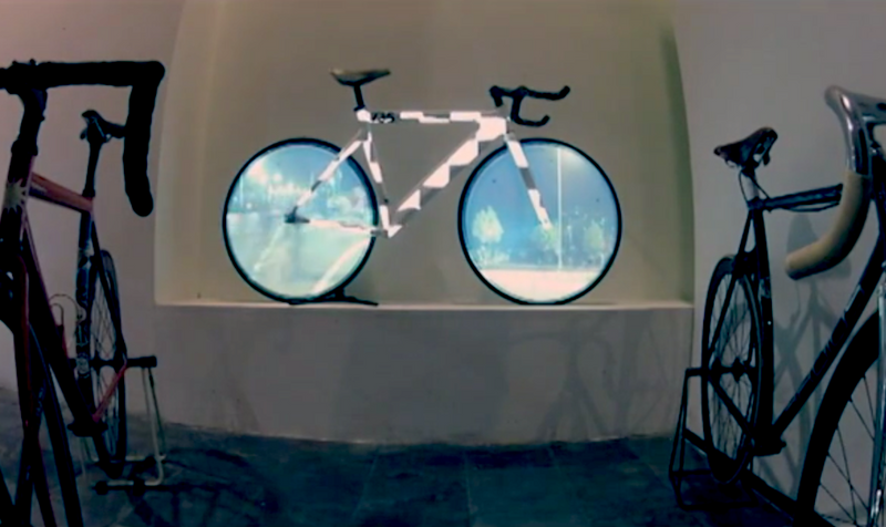 Projection Mapping on LEADER BIKES 735TR