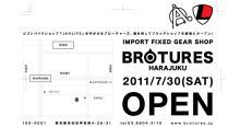 BROTURES HARAJUKU OPENING RECEPTION 2011.07.30