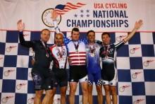 Affinity Cycles Racing Team Andrew Lacorte won!