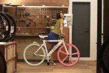 HAYASHI AKIKO for LEADER BIKE 林 亜紀子