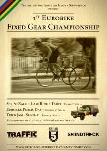 1st EURO BIKE FIXED GEAR CHAMPION SHIP