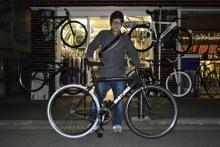 LEADER BIKE 725TR × WHITE RANDONNEUR