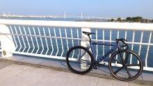 LEADER BIKE 725TR COMP.×BAY BRIDGE @YOKOHAMA