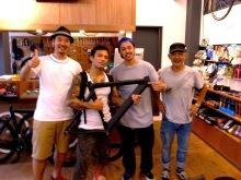 山本“KID”徳郁×LEADER BIKE in BROTURES