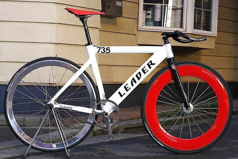 LEADER BIKE 735TR WHITE,POLISH&RED