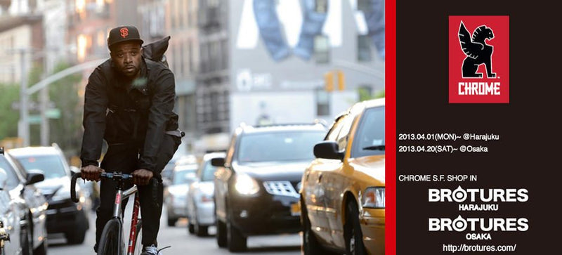 CHROME S.F. SHOP IN BROTURES HARAJUKU