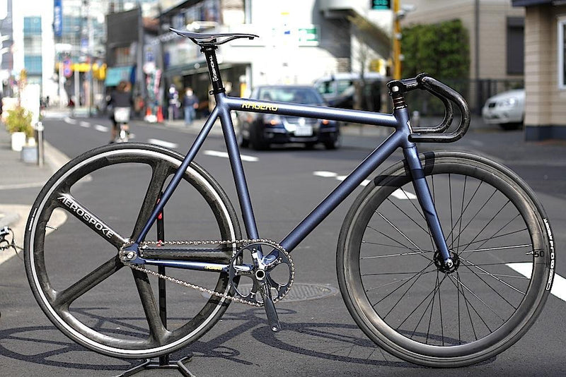 LEADER BIKE KAGERO OCEANIC BLUE w/NOTORIOUS 50 + AEROSPOKE