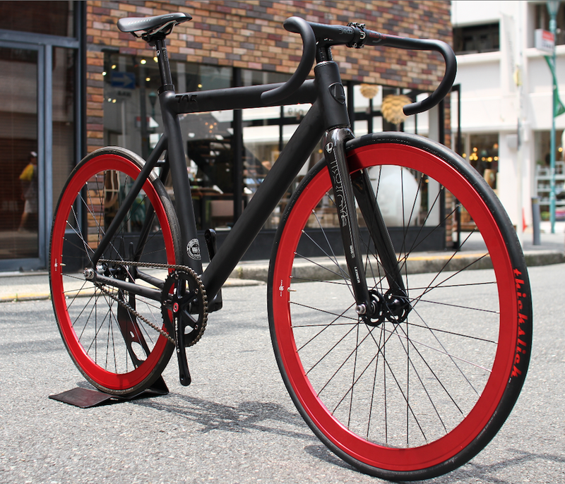 LEADER BIKES 725TR BLACK&RED CUSTOM