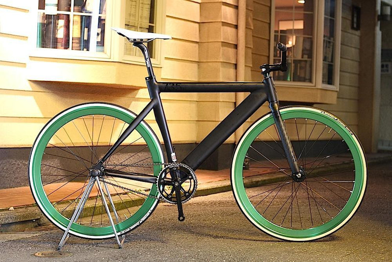 LEADER BIKE 735TR MATTE BK/GRN/WHT