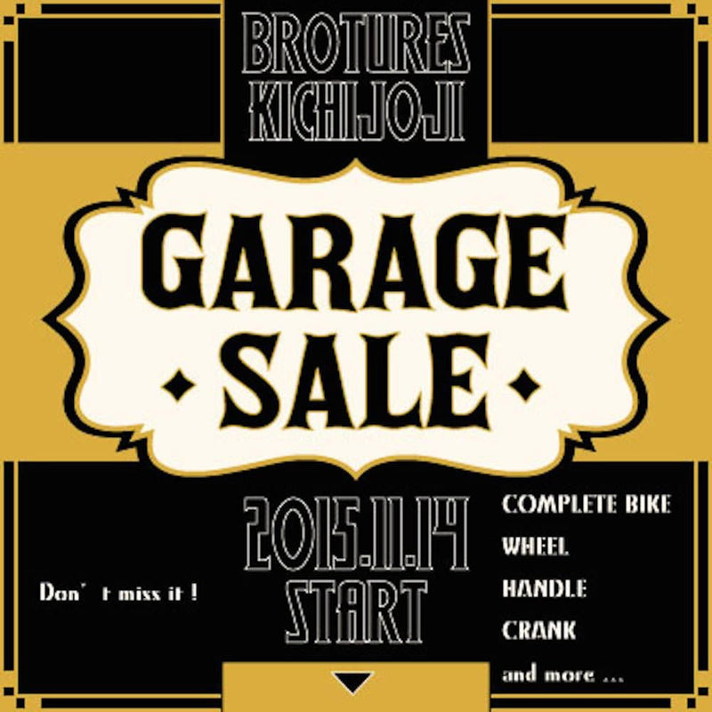 GARAGE SALE!!