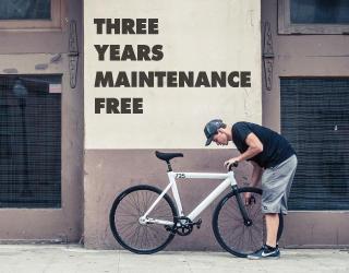 Three years mentenance free!!