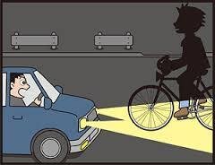 ”気をつけよう！！ライトをつけよう！！”