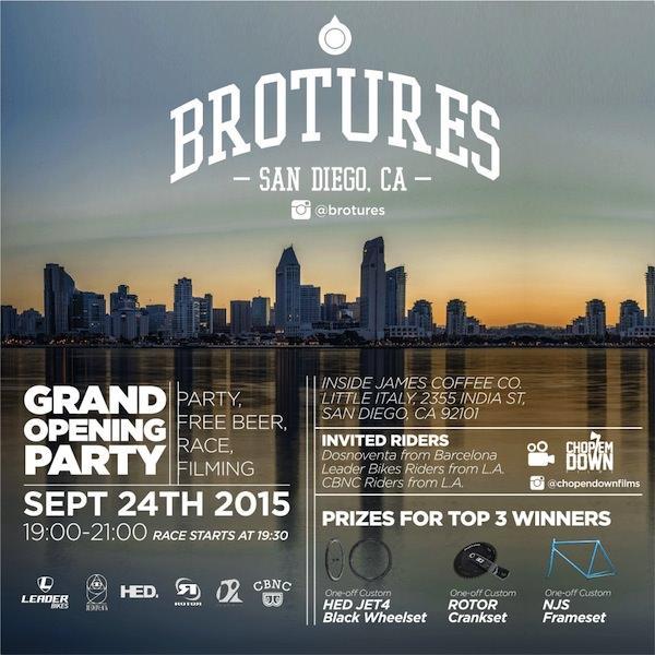 BROTURES SAN DIEGOグランドオープン！