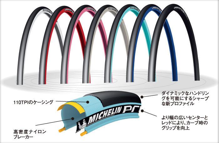 MICHELIN PRO4 COLOR 多数入荷！！