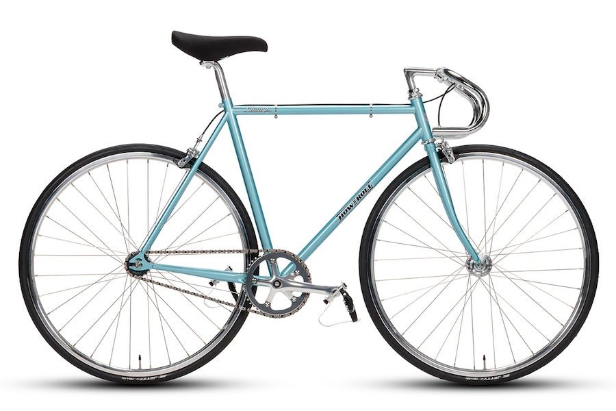 HOW I ROLL CHAMP ブラック 520mm +他5万相当 競輪リスペクトなピストバイク！How I rollのチャンプ - 自転車