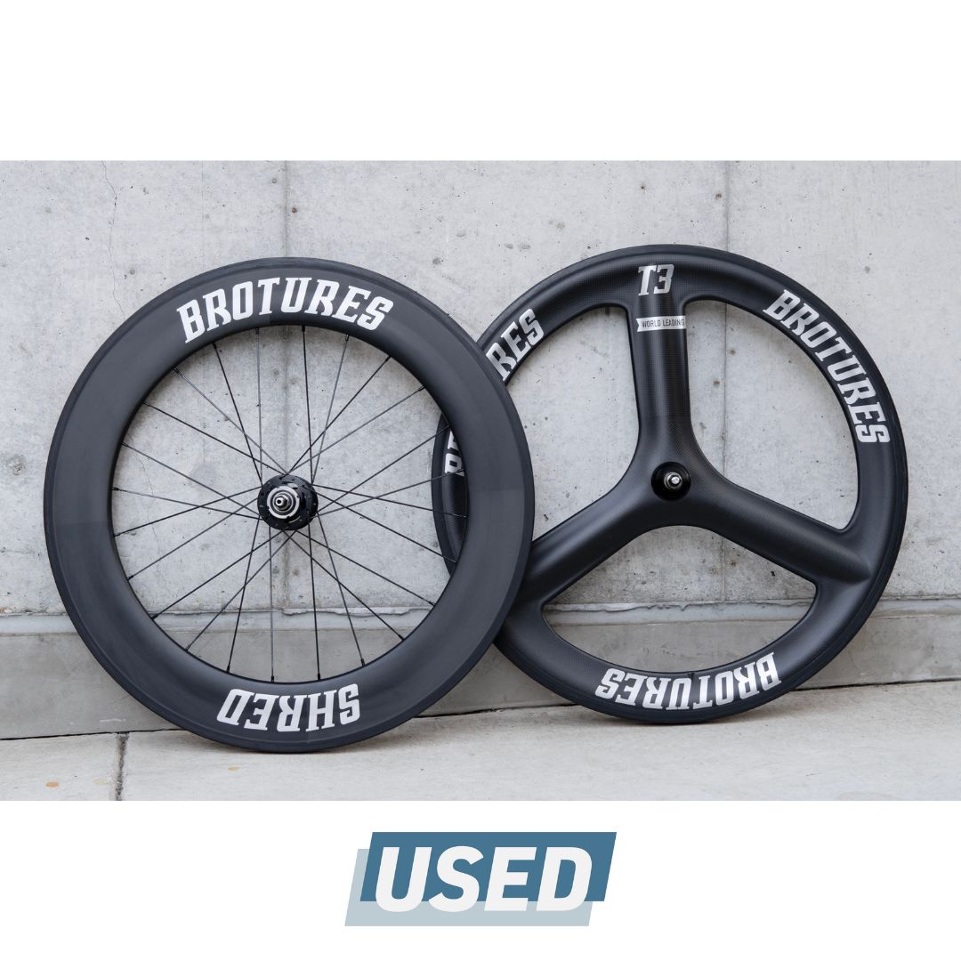 BROTURES T3 Pro CARBON ホイール前後セット BROTURES T3 (FRONT) & SHRED88 (REAR) CARBON WHEEL SET【USED】