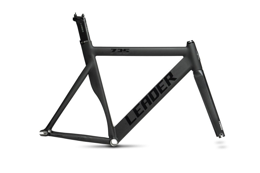 LEADER BIKE 735 TR リーダー バイク フレーム セット ピスト LEADER BIKE 735 TR リーダー バイク フレーム セット ピスト