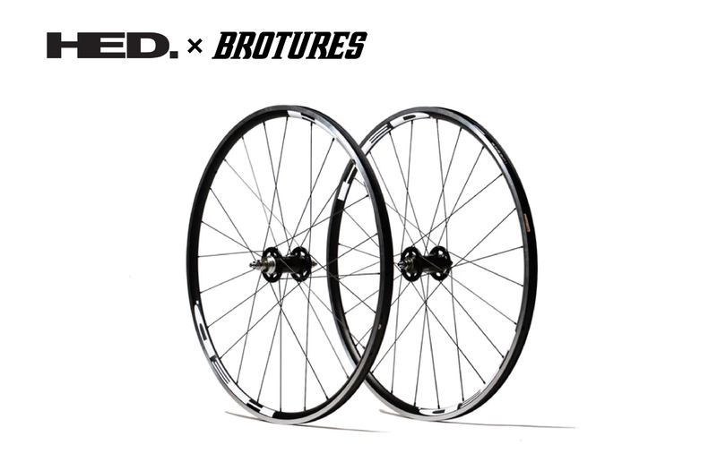 HED. x BROTURES Exclusive Track Wheel Set Black