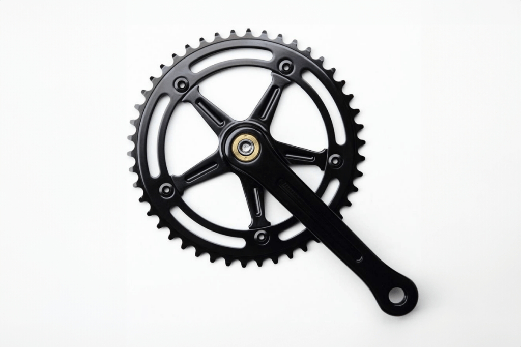 ukパンク ビートデッキ ループ用調整パーツ付き BLUE LUG RMC CRANK SET