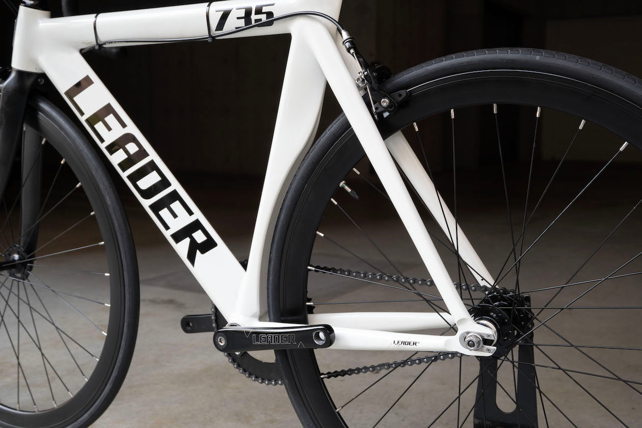 USED】LEADER 735TR Complete Bike (WHITE / S)
