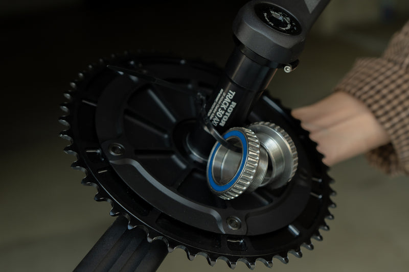 ROTOR VEGAST TRACK CRANK SET【USED】
