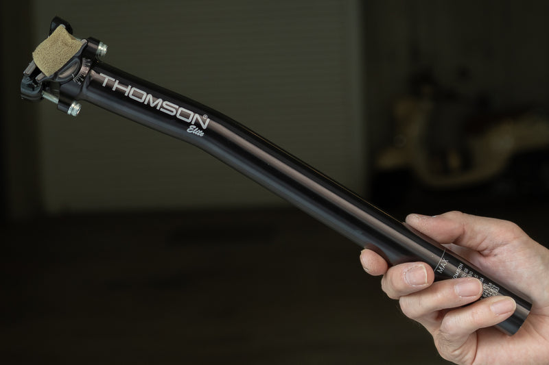 【USED】THOMSON ELITE SEATPOST (Black/Ø27.2 / オフセット16mm/330mm)