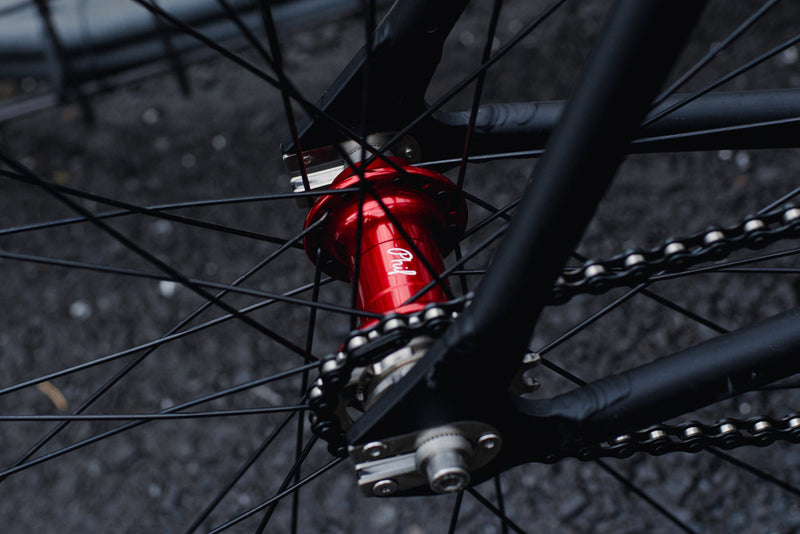 PHILWOOD LOW FLANGE TRACK HUB color anodized
