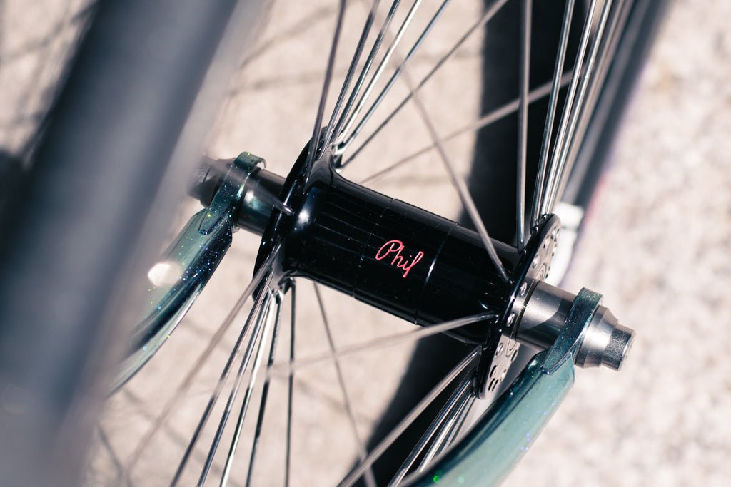 PHILWOOD LOW FLANGE TRACK HUB Black