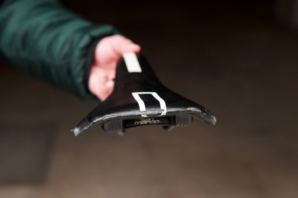 USED】Selle San Marco Concor Racing Saddle (Black / Narrow)