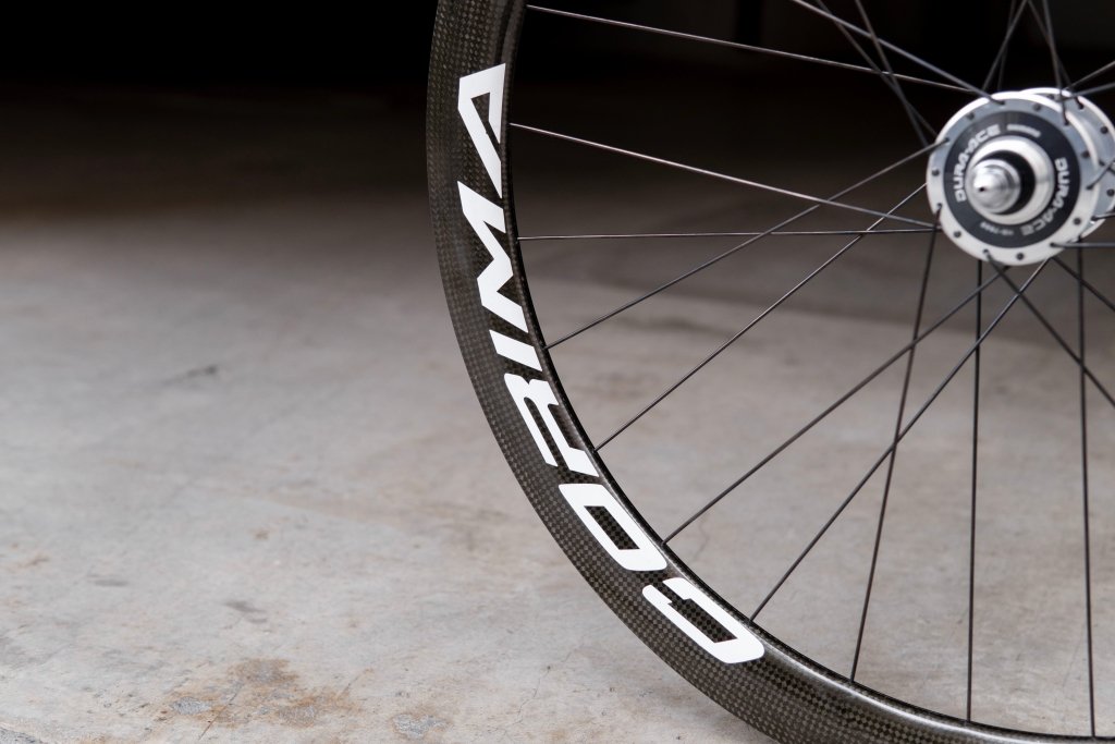CORIMA CARBON 47mm RIM x DURA-ACE TRACK HUB CUSTOM WHEEL (REAR