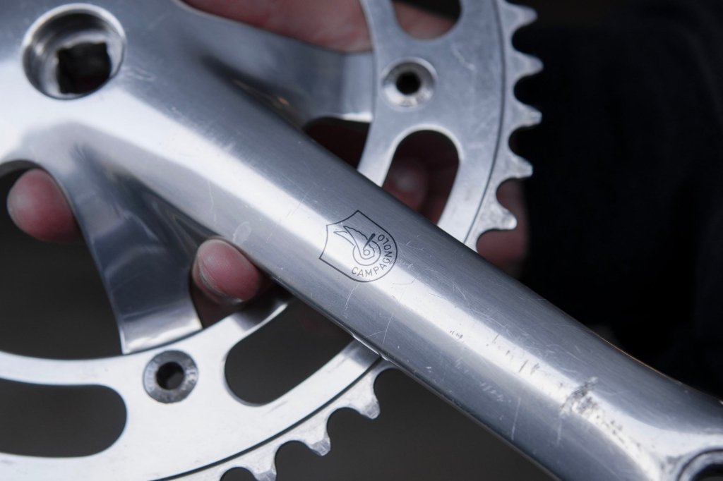 CAMPAGNOLO C-RECORD PISTA CRANK SET (49T)【USED】