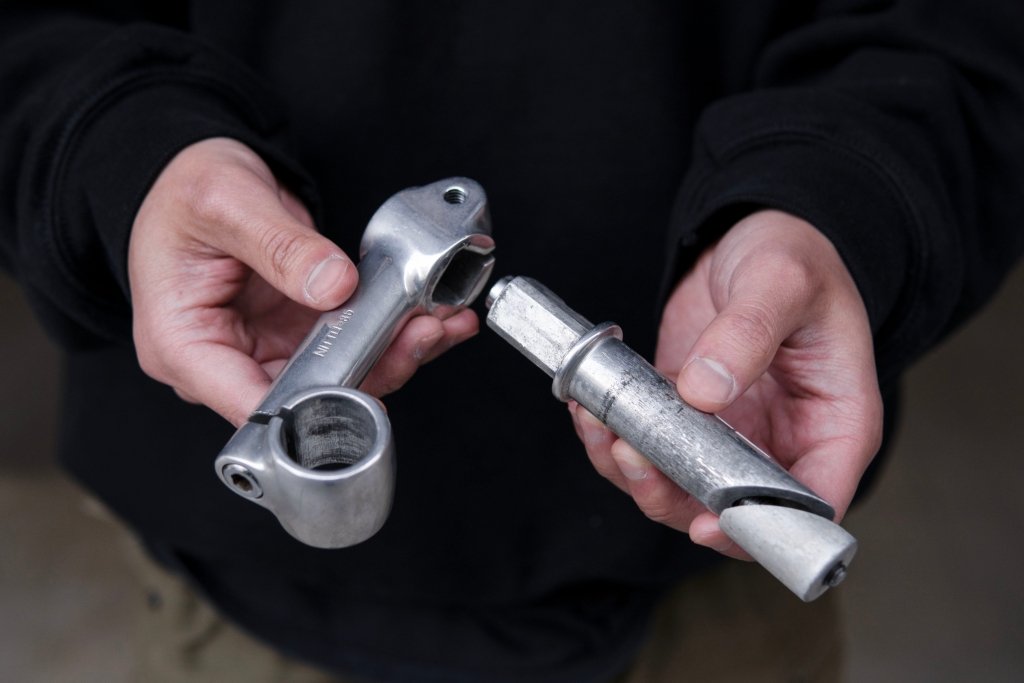 NITTO VIAステム (天返しステム） 85mm 【USED】