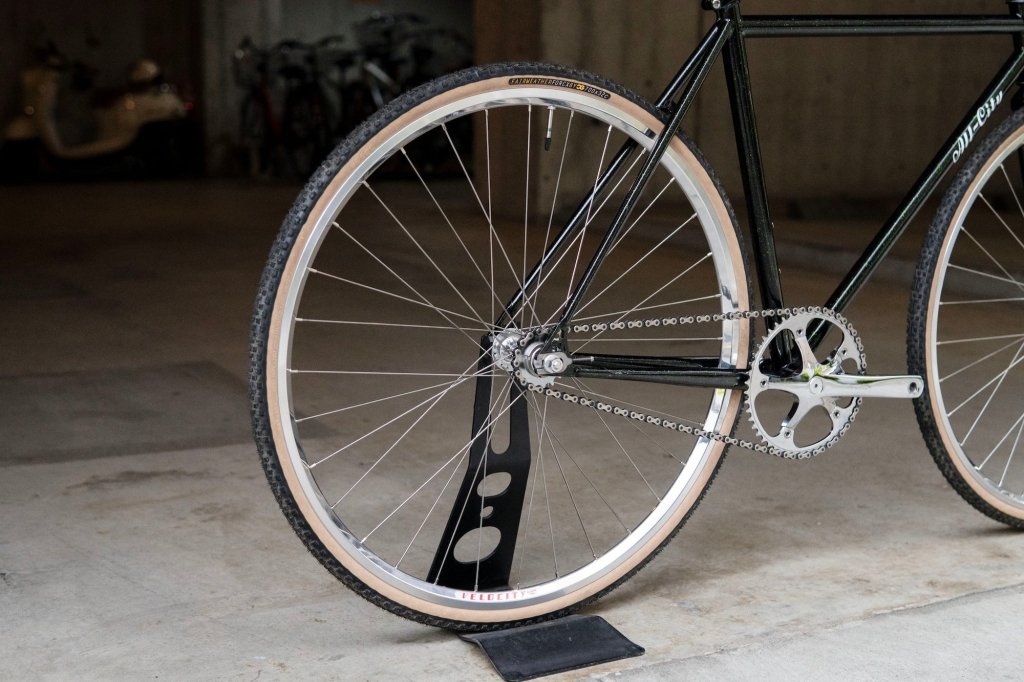 ALL CITY BIG BLOCK (BLACK/GREEN-SPARKLE / C-T515mm)【USED】