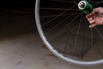 H PLUS SON AT-25(HLH) × PHILWOOD LOW FLANGE TRACK HUB (GREEN) Custom Wheel  F/R Set 【USED】